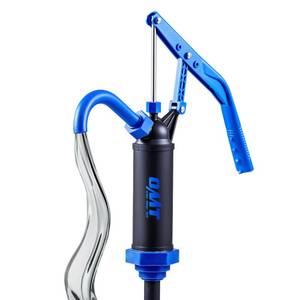 lot 5410 image: Orion Motor Tech 55 Gallon Drum Pump, Fits 5 to 55 Gallon Drums & Barrels, Lever Action Barrel Pump with 3 Section Suction Tube for Transfer of Chemicals, Acidic Solutions, Fuels, Water Based Fluids