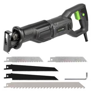 lot 5411 image: GALAX PRO 120V Reciprocating Saw, 6.0 Amp Variable Speed Corded Reciprocating Saw with1-18 Stroke Length, 2800RPM and 6 Max for Wood, Metal, PVC Pipe Cutting