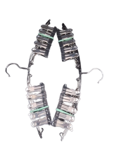 lot 6031 image: Vollnamal 10-in-1 Multi-Purpose Closet Organization Hanger System