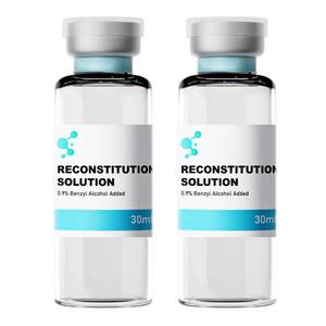 lot 6097 image: Reconstitution 2 Pack - 30ML in Premium Glass Vials  Ultra Clean  Triple Sealed (RUO) one bottle empty