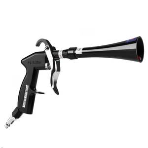 lot 6491 image: GOCCIDA Tornado Dry Cleaning Gun with Brass Adjustable Air Flow Nozzle,Air Blower Gun Quickly Blasts Dirt and Dust from Surface Works with Air Compressor Black