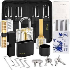 lot 6495 image: Mailbox Padlock Set Picking Solid Brass Keyed Padlocks with Keys 6, Small Padlocks with Pick Same Key Pad Lock with Key, KJSKKD-32 Storage Lock Set Shackle for Outdoor Indoor Use