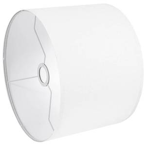 lot 11682 image: White Lamp Shade, Small Drum Lampshade 8.7 Top x 8.7 Bottom x 8.8 High (Spider), Replacement Lamp Shade Natural Linen Hand Crafted for Table Lamps Floor Lamps Chandelier Lamp, Assembly Required