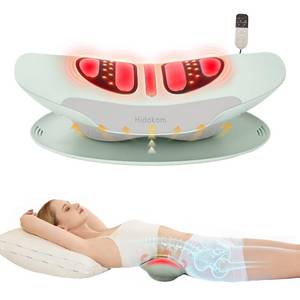 lot 11688 image: Hidokam Smart Lower Back Massager with Soothing Warm Therapy & Air Traction Spinal Decompression Device for Sciatica Relief, Lumbar Pressure & Stiffness Ideal Gift for Parents & Loved Ones (Green) (Missing Cord)