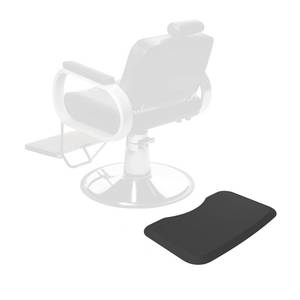 lot 11709 image: Amcomfy 17x28 Small Anti Fatigue Salon Mat for Single Hair Stylist - Anti-Slip Antique Series Barber Shop Chair Floor Mat (58 Thick, Black) - Compact & Budget-Friendly