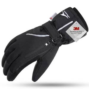 lot 12294 image: Achiou Ski Snow Gloves Waterproof Touchscreen Winter Warm for Men Women with Portable Pocket
