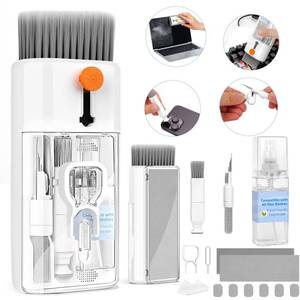 lot 12358 image: Keyboard Cleaner Laptop Cleaning Kit - All in One Computer Tech Cleaning Brush, Multi-Function Pc Accessories with Airpod Cleaning Kit, Electronic Laptop Screen Cleaner for MacBook, iPhone, Gaming