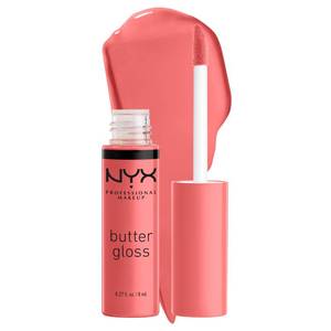 lot 14130 image: NYX PROFESSIONAL MAKEUP Butter Gloss, Non-Sticky Lip Gloss - Creme Brulee (Natural)