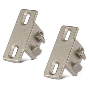 lot 14131 image: Hinge Mounting Plate Replacement for Blum 1 38 Overlay 110 Degree Compact 33 Edge, Edge Mount Plates for Blum Face Frame Overlay Hinge, Hinges for Cabinet Doors, Soft Close Hinges(2 PCS)