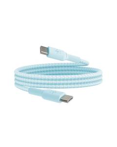 lot 14147 image: Belkin BoostCharge Braided USB-C to USB-C Cable (1M3.3ft) for iPhone 16, iPhone 16 Pro, iPhone 16 Pro Max, Galaxy S25, S24, Galaxy Note, Pixel 9 & 8, iPad Pro, Nintendo Switch 2 & More - Blue