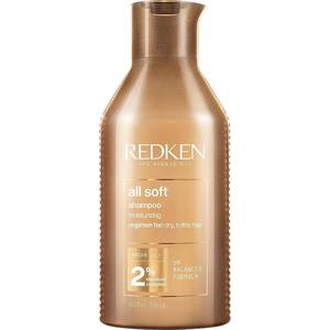 lot 14159 image: Redken All Soft Shampoo - Moisturizes & Hydrates Dry, Brittle Hair, Gently Cleanses and Softens, With Argan Oil, Safe For Color-Treated Hair, 10.1 Fl Oz