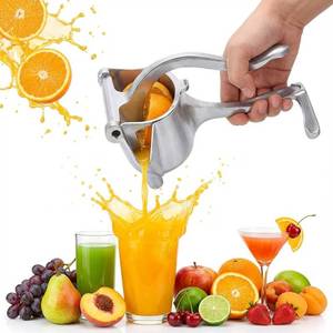 lot 14187 image: 2026 New Fresh Fruit Juice Extractor, 2026 Upgrade Hand Juicer Squeezer Lemon Juicer Manual Hand Press with Ergonomic Grip, Easy to Clean for Orange Citrus Pomegranate Lime Grapefruit Kitchen Tool