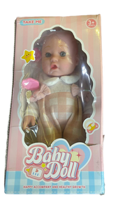 lot 15741 image: Baby Doll with Accessories