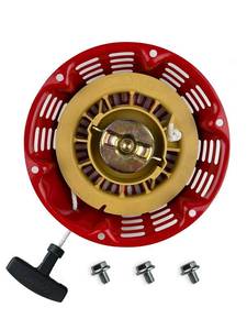 lot 16061 image: TURBOTUNITY GX390 Recoil Starter Pull Start for Honda GX340 GX610 GX620 11hp 13hp 28400-ZE3-W01 28400-ZE3-W01ZA and Clones 339c 389cc 420cc 439cc 459cc Red for Pressure Washers Generators etc.