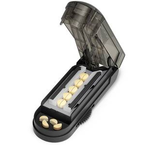 lot 16069 image: ONE PIX Pill Cutter Splitter for Small and Tiny Pills, Professional Adjustable Pill Cutter with Hidden Stainless Steel Blade, Safely Cuts Multiple Pills at Once, Grey