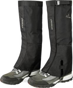 lot 16084 image: Unigear Snow Leg Gaiters, Waterproof Boot Gaiters for Hiking Walking Climbing Hunting Skiing 1000D Fabric (X-Large)