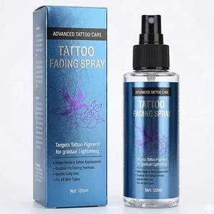 lot 16087 image: Tattoo Remover Spray, Safe & Effective Fading Spray for Old & Unwanted Tattoos, Natural Strength Formula, Supports Skin Recovery, Easy to Use, 4 Fl Oz