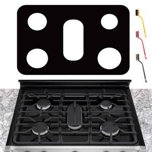 lot 19506 image: bezoku Stove Cover For 30 Inch LG Gas Range Model LRG3093 LRG3095 LRG3061 LRG3193 LRG3085 LDG3036 LDG3016 LRG3193 LRG3194, Upgraded 0.4MM Thickness Reusable Stove Burner Covers For LG Stove Protector
