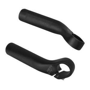 lot 20435 image: FIFTY-FIFTY Bike Bar Ends, Mountain Bike Handlebar Ends, Alloy MTB Bicycle Bar (110mm, Black)