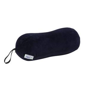 lot 20477 image: Tempur-Pedic All-Purpose Memory Foam Travel Pillow, Peanut-Shaped Lumbar Pillow for Neck and Back Pressure Relief, Navy