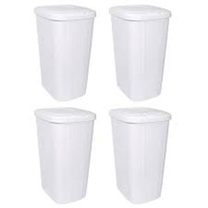 lot 1760 image: Honeydak Garbage Can Lightly Threaded 4 Pack