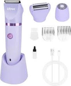 lot 2250 image: Ufree 3-in-1 Lady Shaver Multi Grooming Kit