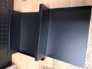 lot 3401 image: Black Mstal Shelf