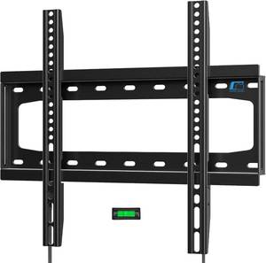 lot 3428 image: HOME VISION TV Wall Mount Fixed for Most 26-65 Inch FlatCurved TVs with Max VESA 400X400mm up to 99Lbs Fits 16 Inch Wood Studs, Universal Low Profile Wall Mount TV Bracket, Space Saving HV8401