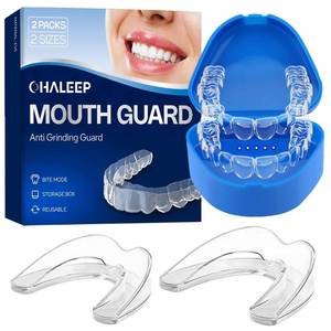 lot 4467 image: OHALEEP Anti Grinding Mouth Guard for Clenching Teeth at Night, Teeth Grinding Mouthguards for Sleeping, Mouth Guard for Grinding Teeth at Night, Night Guards for Teeth Grinding for Adults