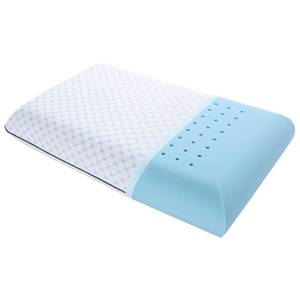 lot 5444 image: Okao Home Goods Memory Foam Pillow, Standard Ventilated Bed Pillow with Washable Cover, Cooling, Orthopedic, Neck & Shoulder Support, Back, Side & Stomach Sleepers, Hotel Essentials, Standard 1 Pack