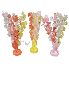 lot 6115 image: Colorful Paper Flower Bouquet Centerpieces Set of 3