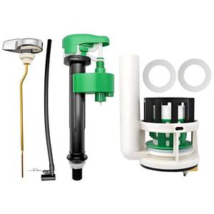 lot 11778 image: 3-Inch Flush Valve Repair Kits Compatible with TOTO Replacement Parts, for Most One-Piece Toilets, Includes Toilet Flush Valve, Adjustable Fill Valve, Flush Handle Lever, Gasket