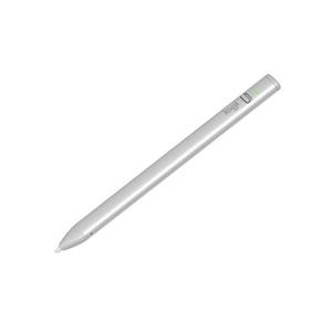 lot 12107 image: Logitech Crayon Digital Pencil for iPad 2018 Model & Later (USB C Port Compatibility Only) - Silver