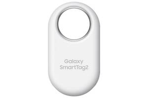lot 12114 image: Samsung Galaxy SmartTag2, Bluetooth Tracker, Smart Tag Tracking Device, Item Finder for Keys, Wallet, Luggage, Pets, Use w Phones and Tablets Android 11 or Later, 2023, 1 Pack, White