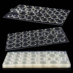 lot 12137 image: Allstarry 360pcs (12 Sheets) Nail Adhesive Tabs Waterproof Breathable Glue Tabs 15 Sizes Double-Sided Fake Nail Jelly Sticker Super Sticky Nail Glue Stickers Transparent Flexible for Manicure