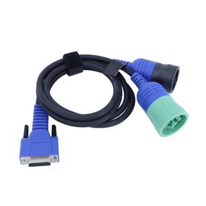 lot 12179 image: keisnoaja DB26 Compatible with Nexiq 493148 Diagnostic Cable, 6-Pin and 9-Pin Deutsch Cummins Adapter for Heavy Duty Trucks