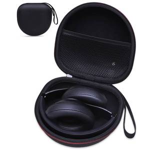 lot 12405 image: Headphone Case Compatible with BERIBESTOZOKVIDIOBeatsSoundcore Anker Noise Cancelling Over-Ear Headphones, Black