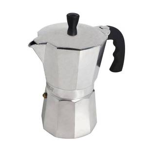 lot 14244 image: Imusa New 6 Cup Aluminum Stovetop Espresso Coffeemaker  Silver