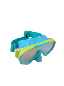 lot 14249 image: Childrens GreenBlue Swimming Goggles with Adjustable Strap