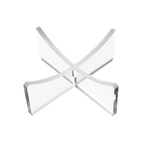 lot 14254 image: HEMYLU Basketball Stand, 3-Pack Acrylic Ball Stand for Display, Clear Storage Holder for Football Basketball Soccer Volleyball Rugby