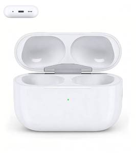 lot 14308 image: Wireless Charging Case Compatible with Air Pods Pro 1st & 2nd Gen, USB-C Charger Case Replacement Support Wireless Charging, Support Pairing & Sync Button(No Earbuds)