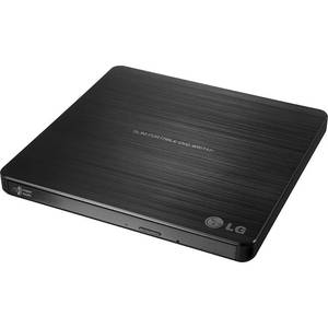 lot 14349 image: LG Electronics GP60NB50 USB 3.0 Compatible, Super-Multi Ultra Slim Portable DVD-RW External Drive for PC Windows, Linux, Mac OS, Surface Pro 3&4, with M-DISC Support, Black