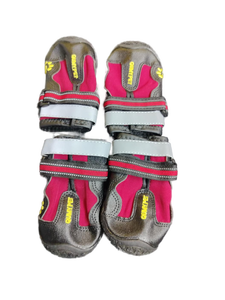 lot 14376 image: Performance Dog Shoes with Straps Red Size 4