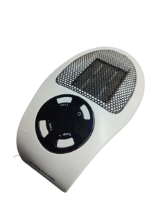 lot 14397 image: GiveBest Programmable Space Heater with LED Display, Remote Wall Outlet Electric Heater with Thermostat and Timer for Home Office Bathroom Indoor Use, Small Plug in 450 Watt Heater, ETL Listed