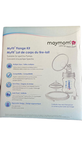 lot 16223 image: Maymom MyFit Flange Kit for Spectra Breast Pumps