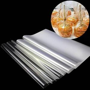 lot 16228 image: SYOGUA 150 Pieces Cellophane Sheets, 12 x 12 inches 3 Mil Thick Gift Wrap, Crystal Clear Candy Wrappers for Treats, Candies, Cake Pops, Henna Cones, DIY Crafts