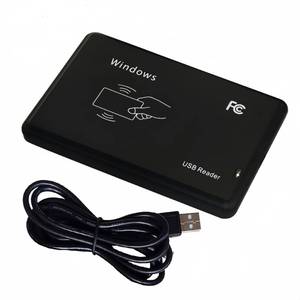 lot 20093 image: BlissKiss 125KHz RFID ReaderCard Reader - USB Proximity Card Scanner for EM4100 & 1326 Family Cards  Keyboard Emulation (WiniOSAndroidLinux)