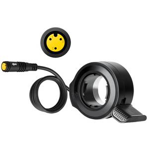 lot 20096 image: E-Mangue 3 Pin Female Ebike Thumb Throttle for Bafang BBS01B BBS02B BBSHD Mid Drive Motor, Speed Control Finger Throttle for Bafang Conversion Kit