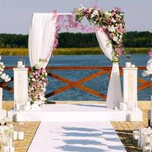 lot 3399 image: Wedding Arch Kit with Assembly Hardware