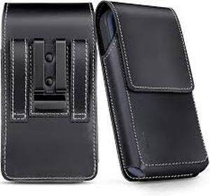 lot 4452 image: Black Leather Phone Holster XL